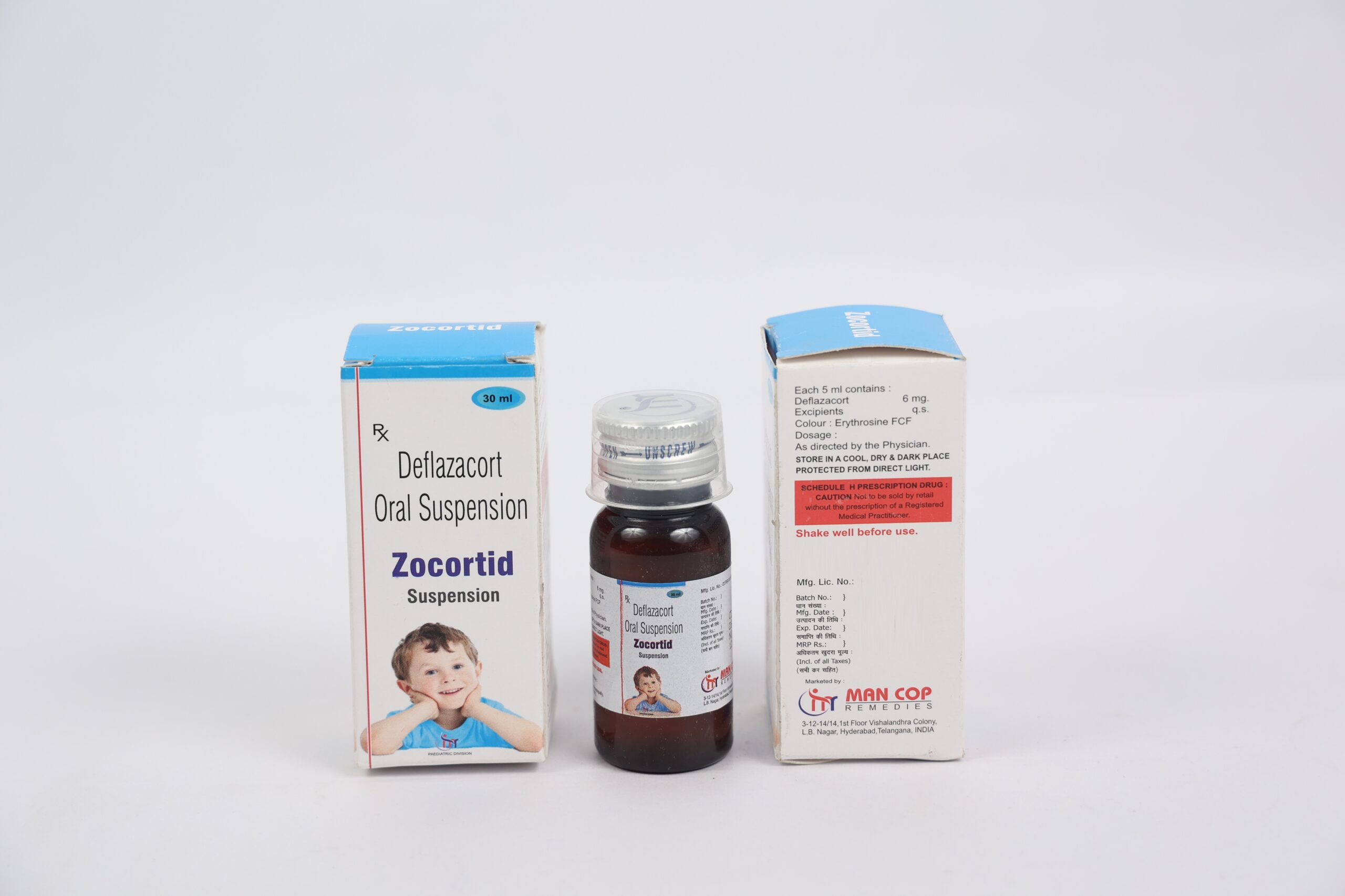 ZOCORTID 30ML SYP